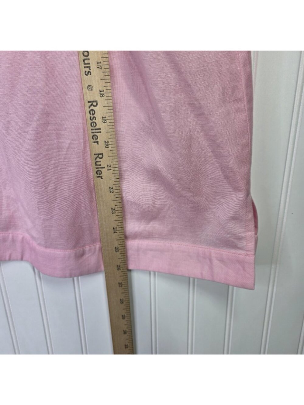 Bob Mackie Wearable Art Jacket Tank Set Womens XL Pink Linen Cutout Cottagecore - Picture 12 of 16